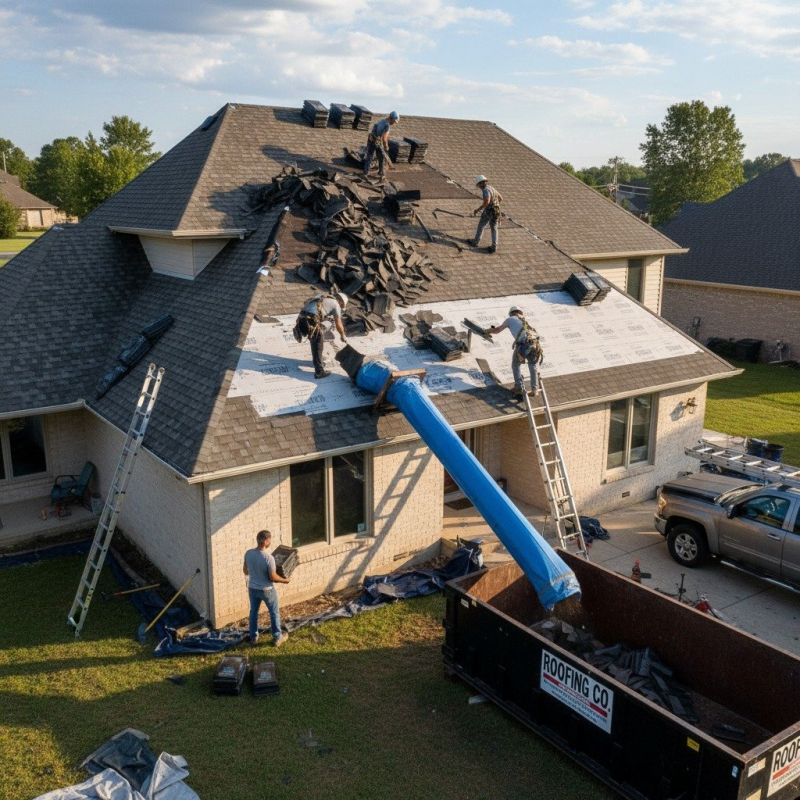Asphalt Roof Replacement in Manchester, NH
