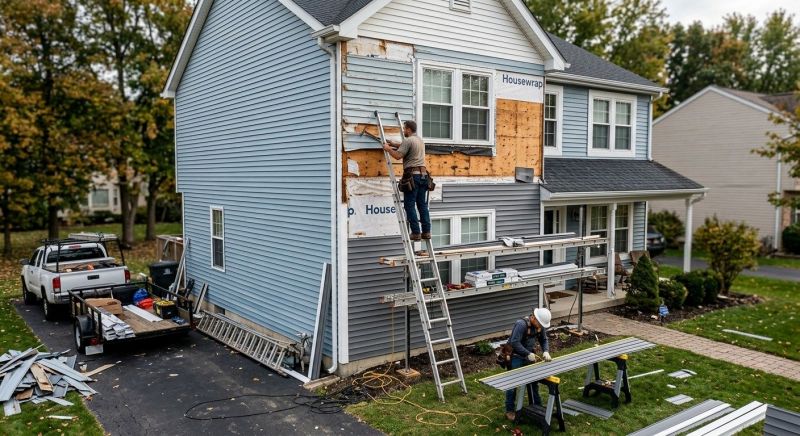 House Siding Replacement in Stamford, CT