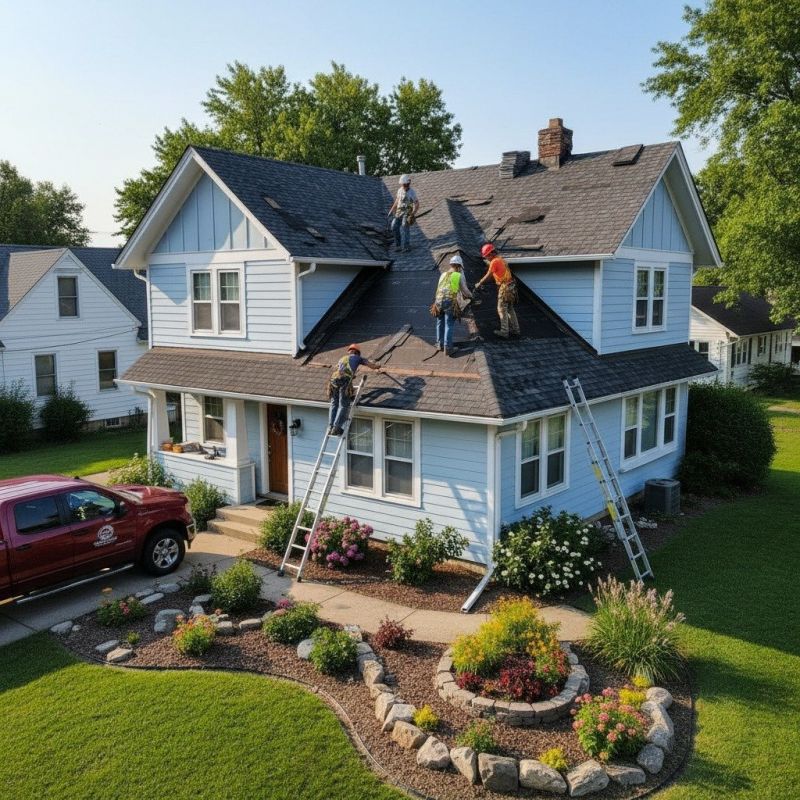 Asphalt Roof Replacement in Framingham, MA