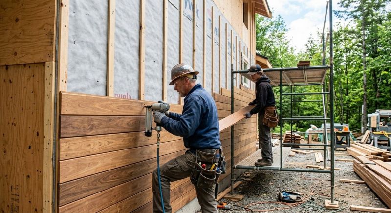 Barn Wood Siding Installation in Stamford, CT