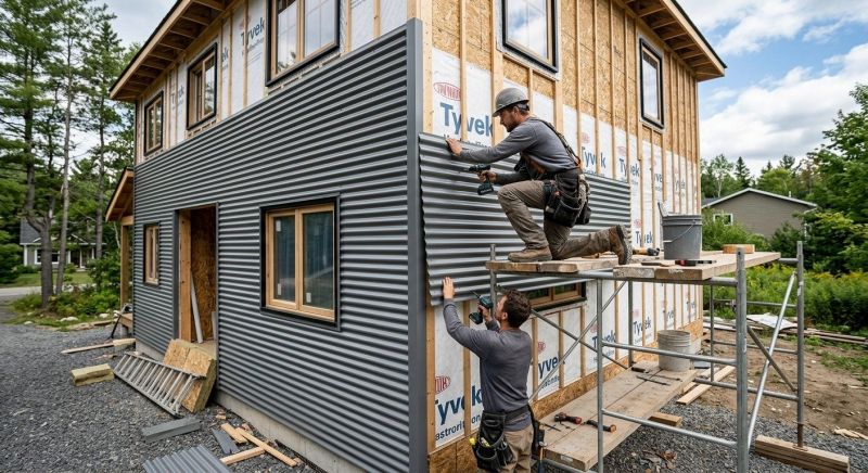 Corrugated Siding Installation in Norwalk, CT