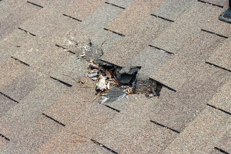 Damaged Roof Replacement in Worcester, MA