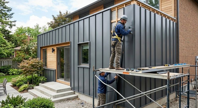Metal Paneling Installation in Norwalk, CT