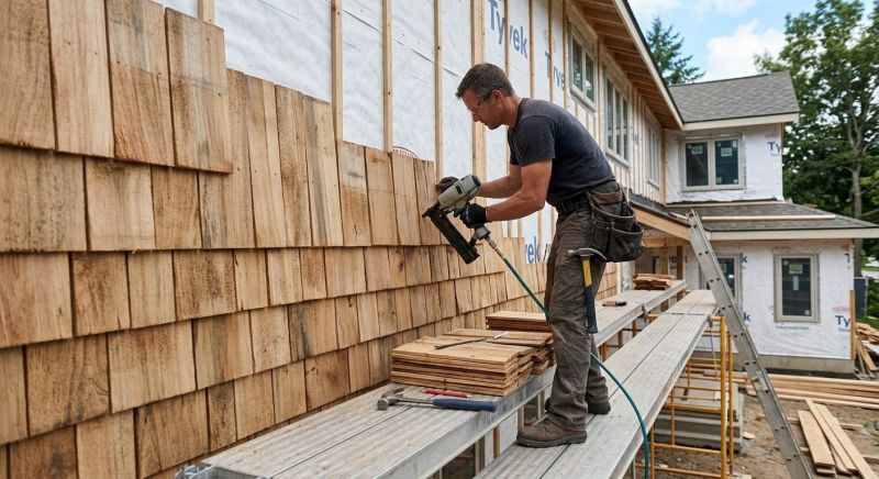 Shingle Siding Installation in Norwalk, CT
