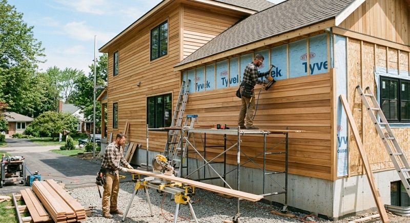 Wood Barn Siding Installation in Fairfield County, CT