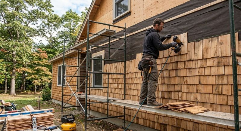 Wood Siding Installation in Boston, MA